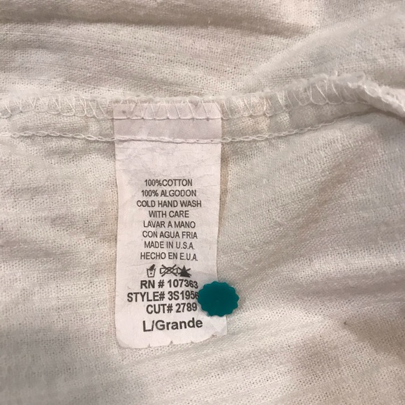 Sole Mio White Corduroy Above the Knee Skirt - Picture 13 of 13